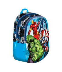 Ghiozdan Gradinita 2 Compartimente St.Majewski Coletctia Avengers 27x23x10cm